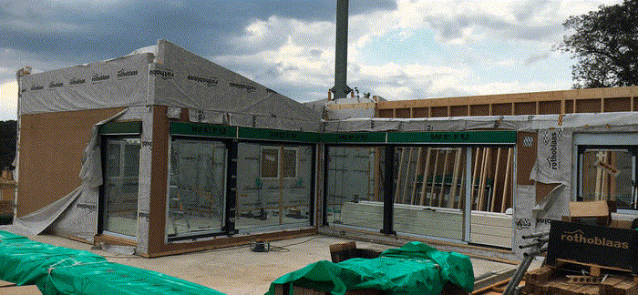 Construcción de la vivienda Passivhaus en Gerona