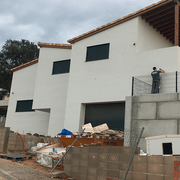 Construcción de la vivienda Passivhaus en Gerona