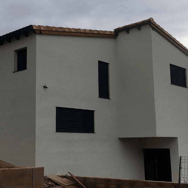 Construcción de la vivienda Passivhaus en Gerona