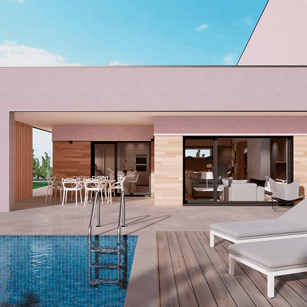 Casa pasiva junto al mar: humedad, salitre y brisa