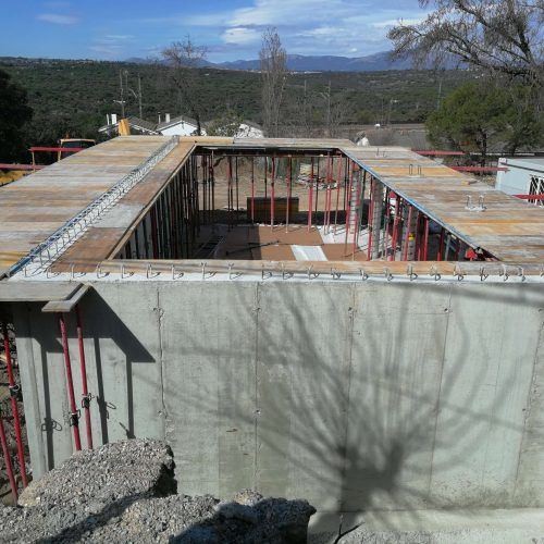 Obra de una vivienda Passivhaus de Passivhome Constructores