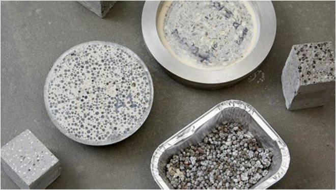 Hormigón ecológico- Materiales ecológicos innovadores 